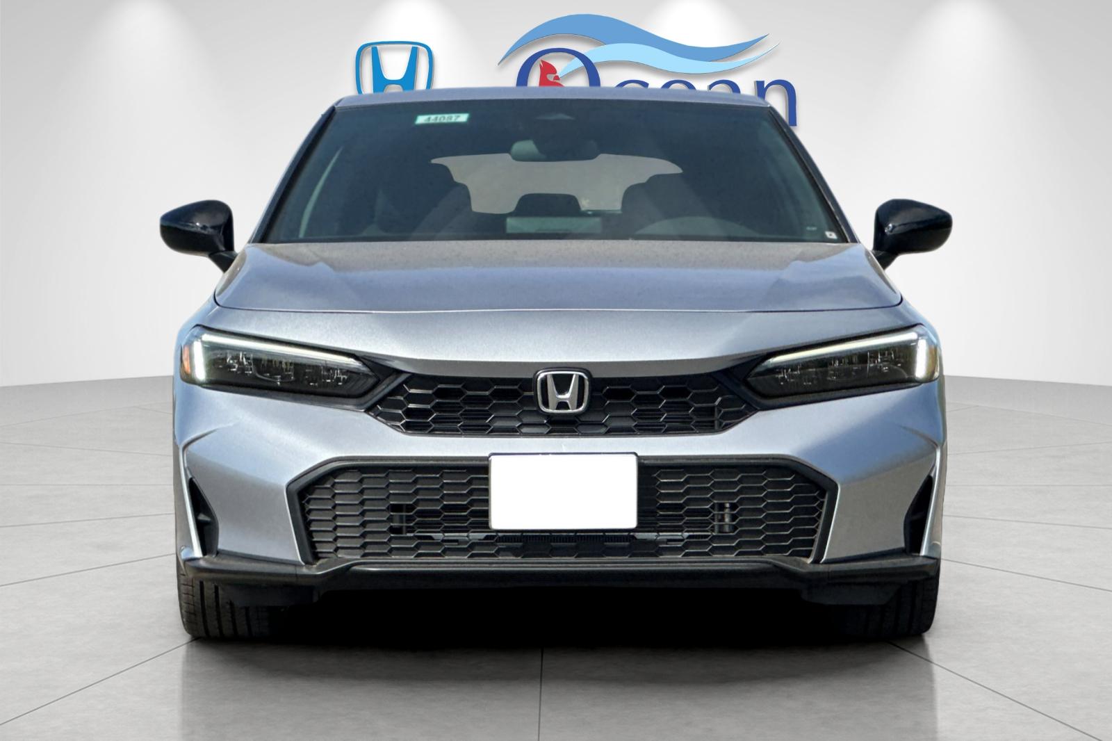 New 2026 Solar Silver Metallic Honda FWD Sport image 8