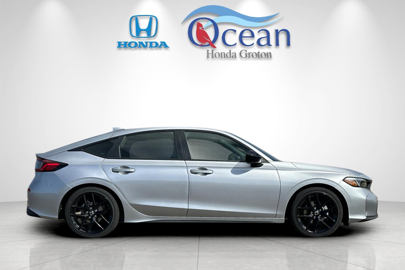 New 2026 Solar Silver Metallic Honda FWD Sport image 6