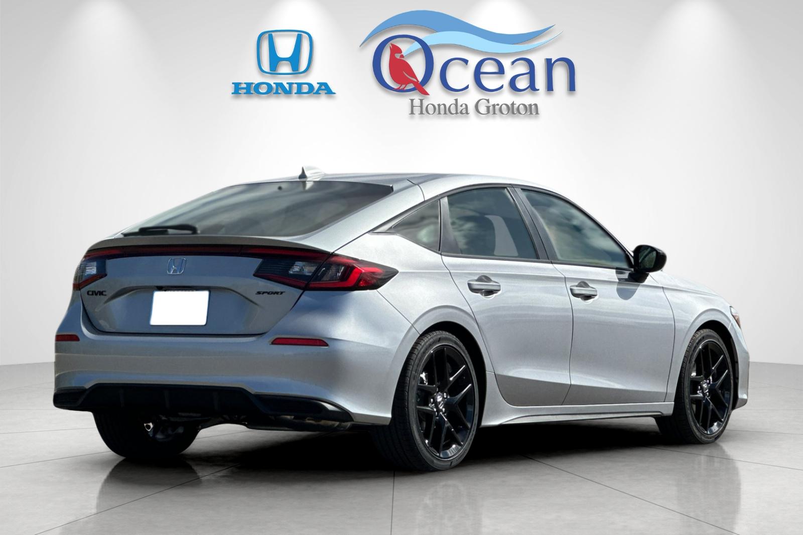 New 2026 Solar Silver Metallic Honda FWD Sport image 5