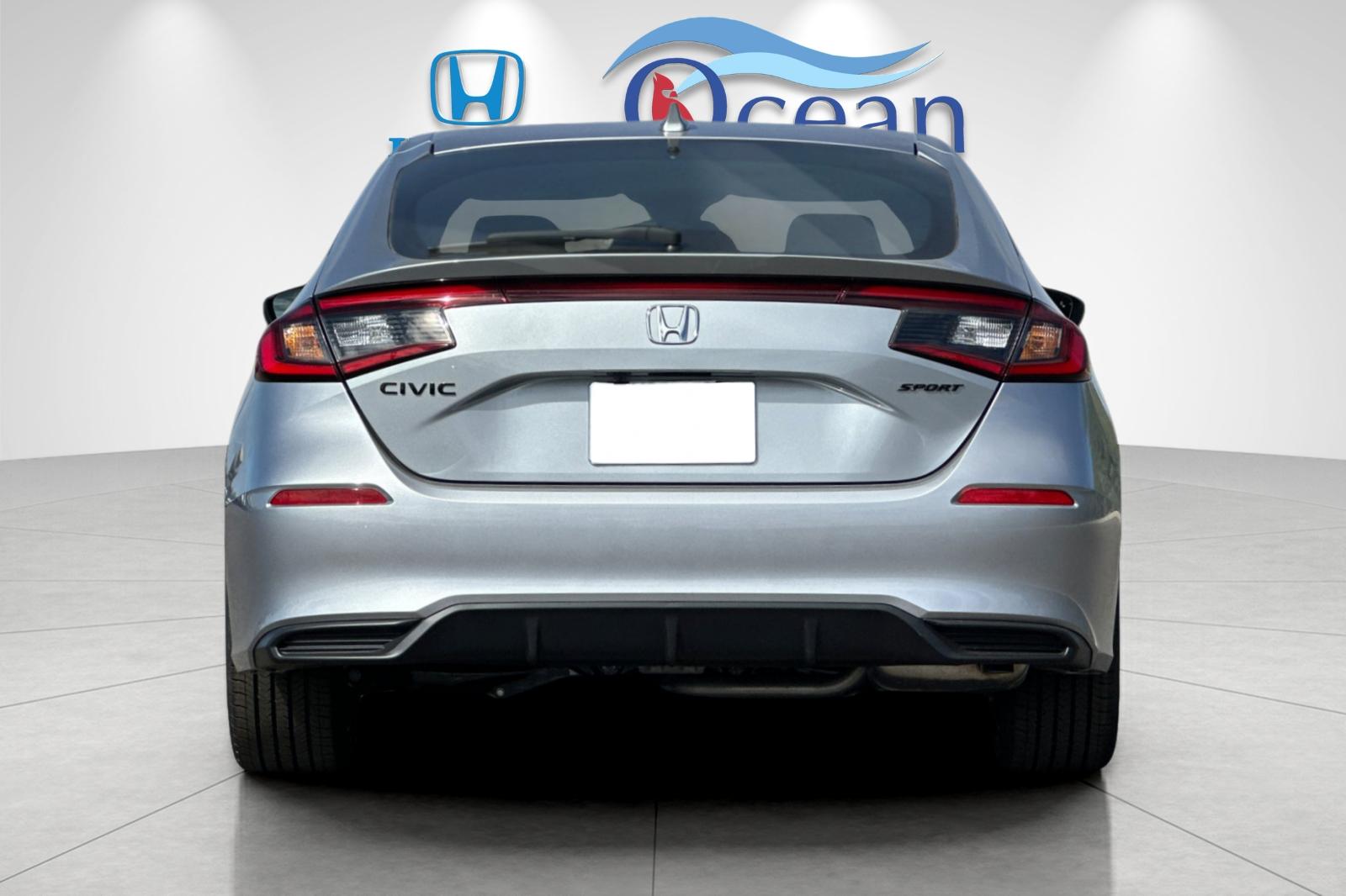 New 2026 Solar Silver Metallic Honda FWD Sport image 4