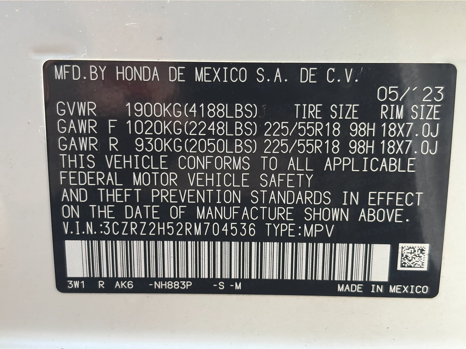 Used 2024 Platinum White Honda Sport image 29