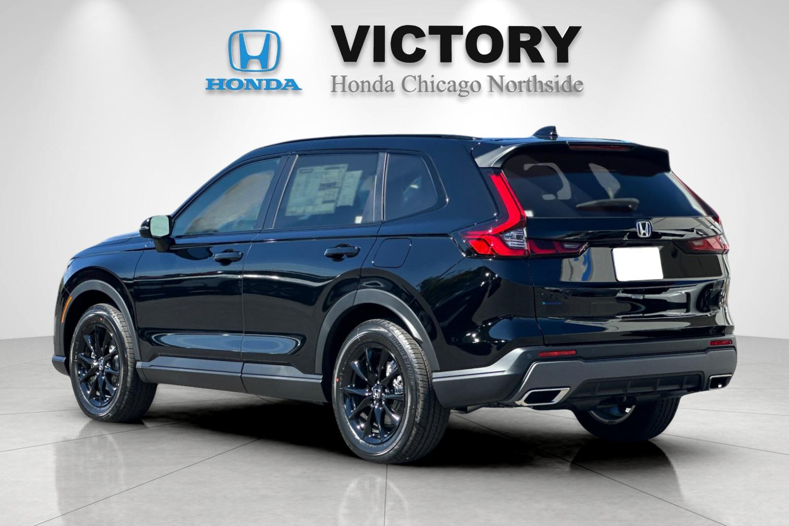 New 2026 Crystal Black Pearl Honda AWD Sport-L Hybrid image 3
