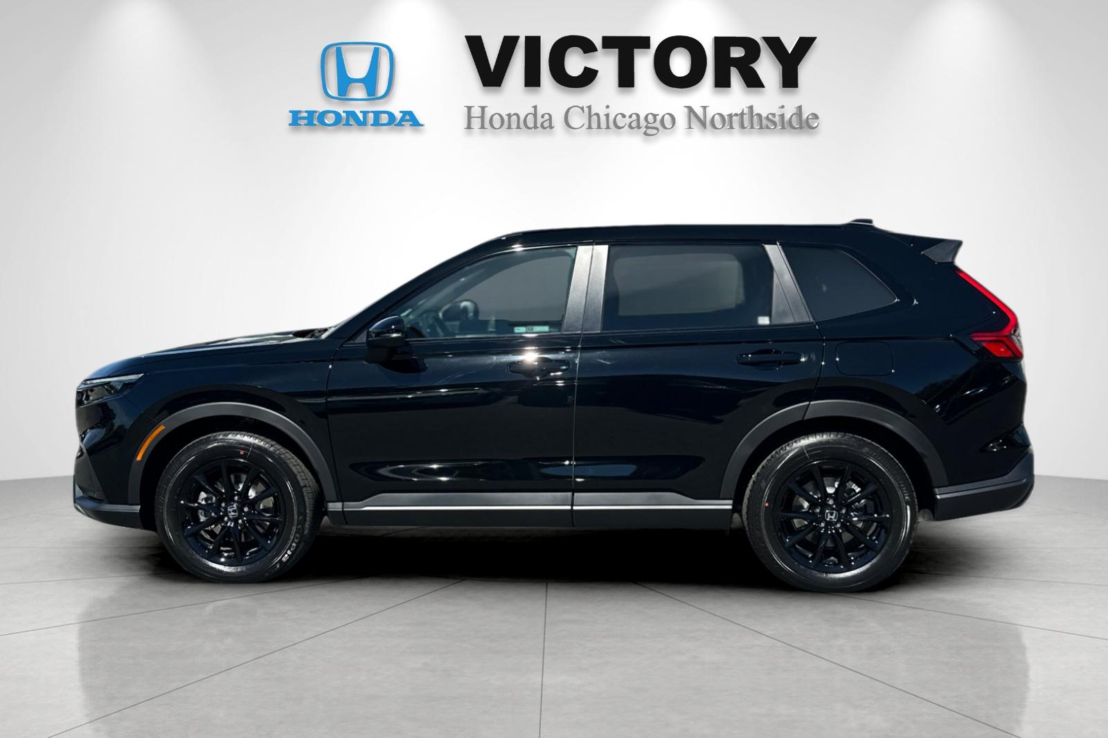New 2026 Crystal Black Pearl Honda AWD Sport-L Hybrid image 2