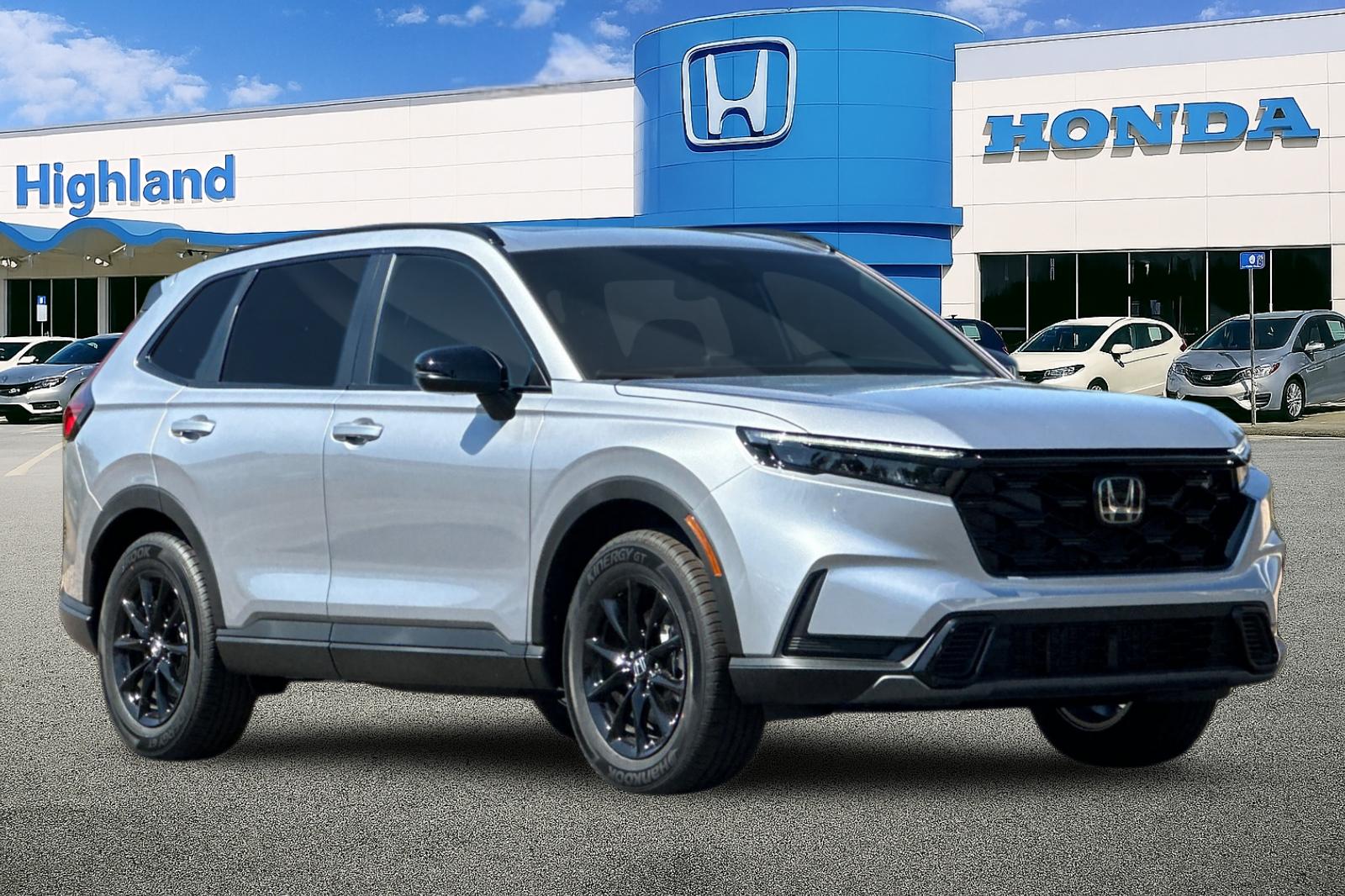 New 2026 Solar Silver Metallic Honda AWD Sport Hybrid image 7