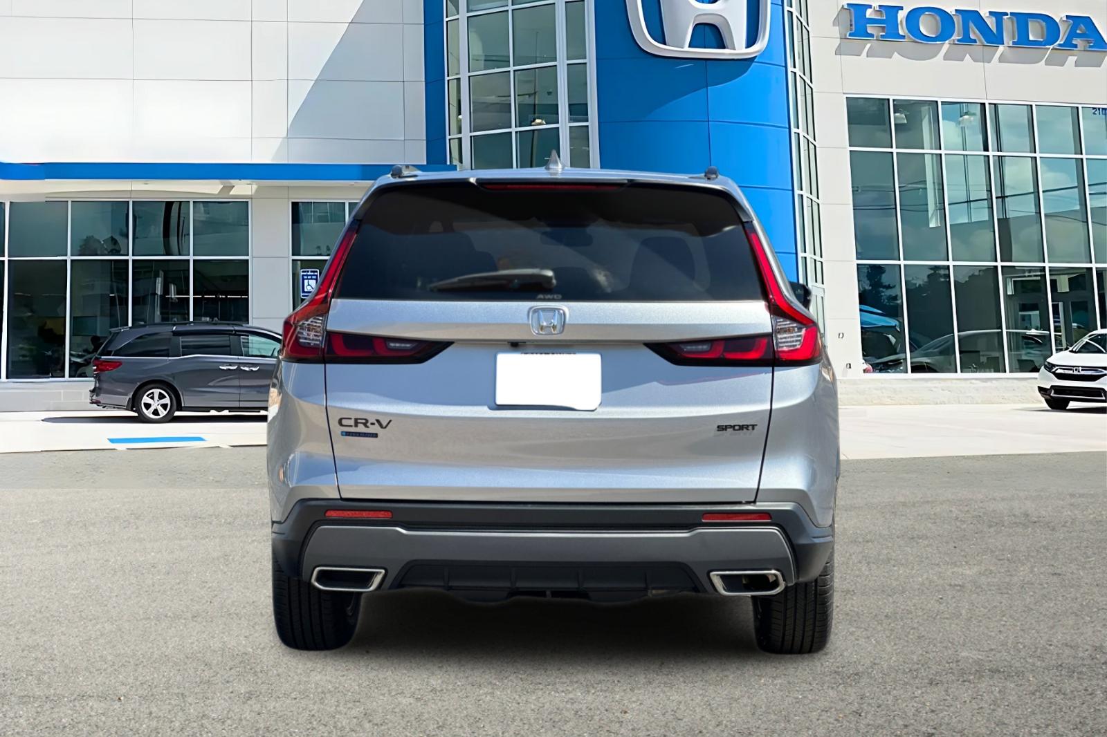 New 2026 Solar Silver Metallic Honda AWD Sport Hybrid image 4