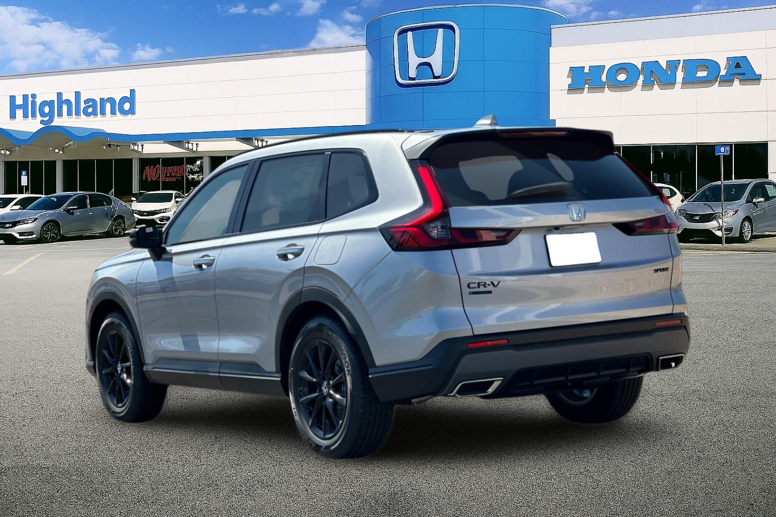New 2026 Solar Silver Metallic Honda AWD Sport Hybrid image 3