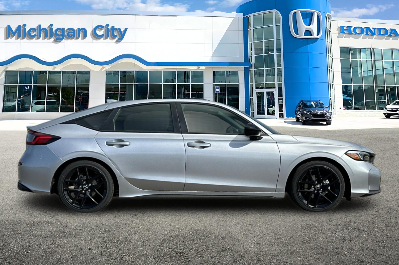 New 2026 Solar Silver Metallic Honda FWD Sport image 6