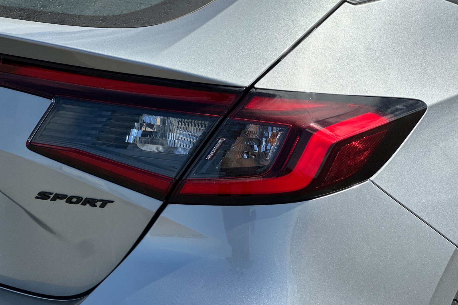 New 2026 Solar Silver Metallic Honda FWD Sport image 29