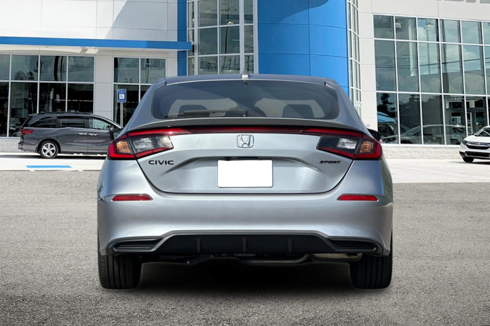 New 2026 Solar Silver Metallic Honda FWD Sport image 4