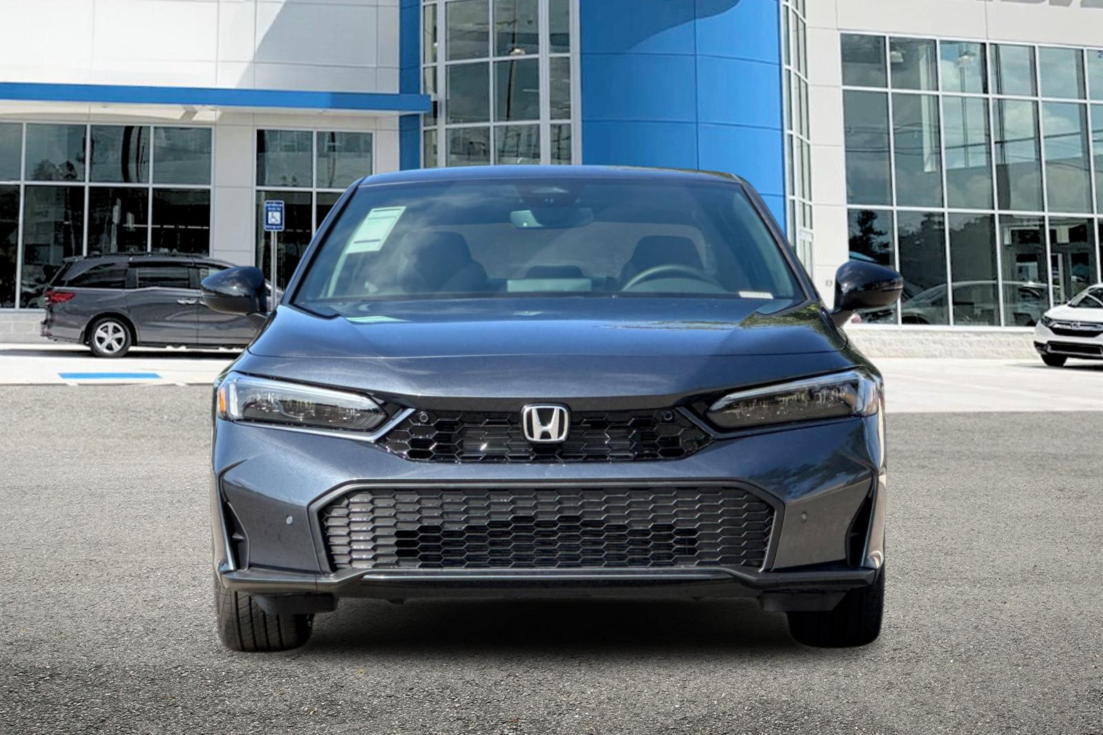 New 2026 Meteorite Gray Metallic Honda 2WD Sport Touring Hybrid image 8