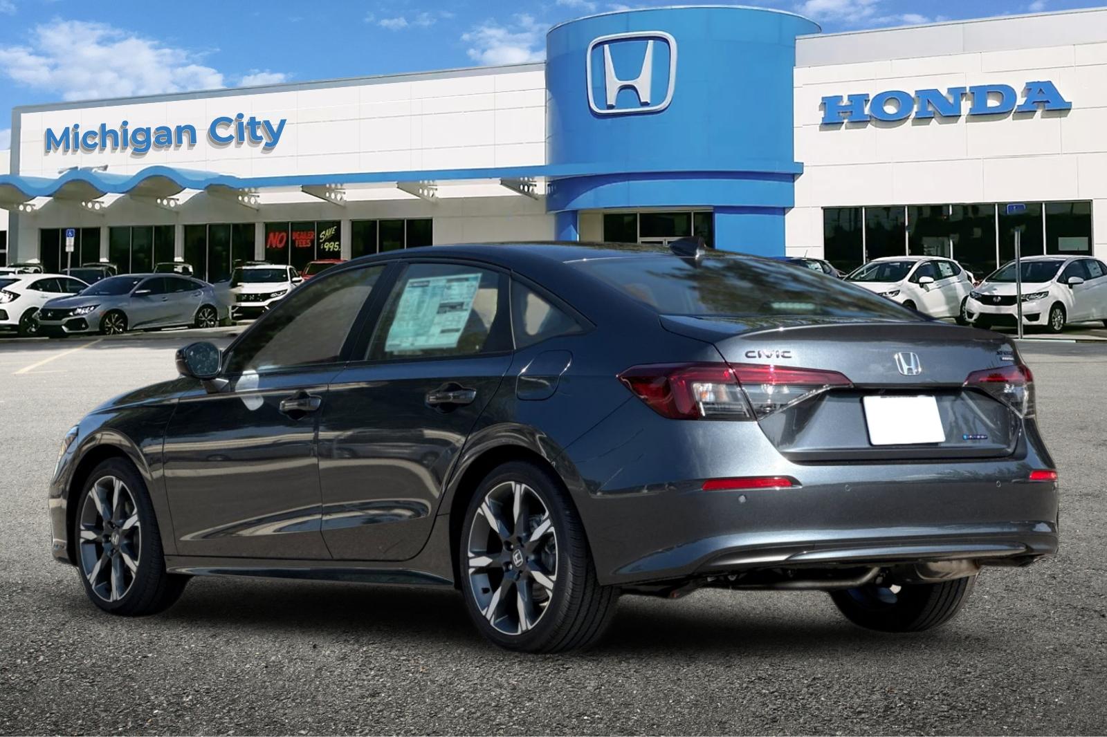 New 2026 Meteorite Gray Metallic Honda 2WD Sport Touring Hybrid image 3