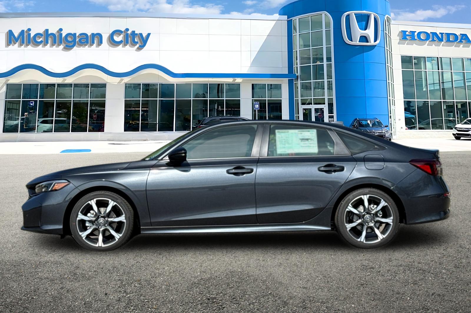 New 2026 Meteorite Gray Metallic Honda 2WD Sport Touring Hybrid image 2