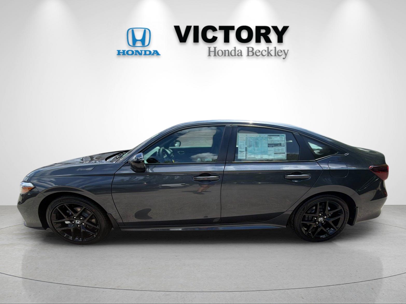 New 2026 Meteorite Gray Metallic Honda 2WD Sport Hybrid image 2