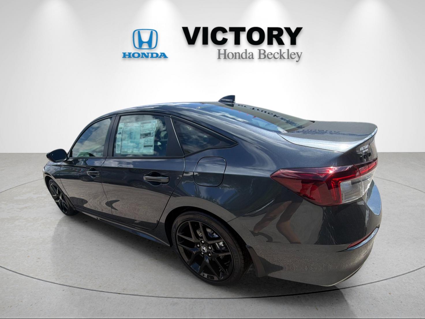 New 2026 Meteorite Gray Metallic Honda 2WD Sport Hybrid image 3