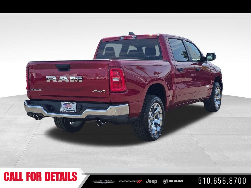New 2026 Molten Red Pearl-Coat Exterior Paint RAM Big Horn/Lone Star image 5