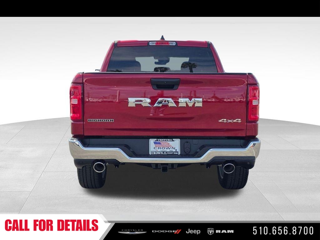 New 2026 Molten Red Pearl-Coat Exterior Paint RAM Big Horn/Lone Star image 6