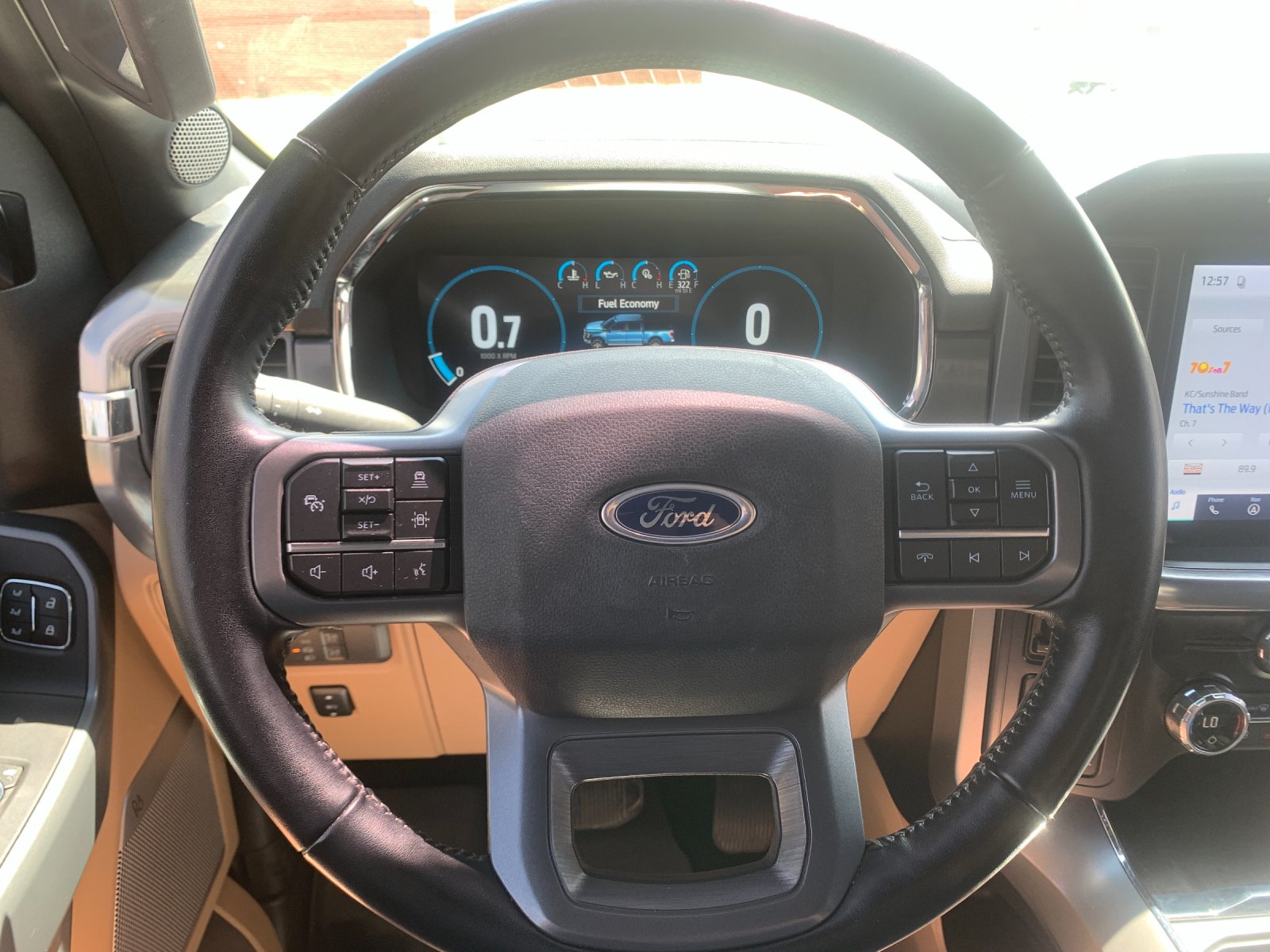 Used 2021 Gray Ford Lariat image 26