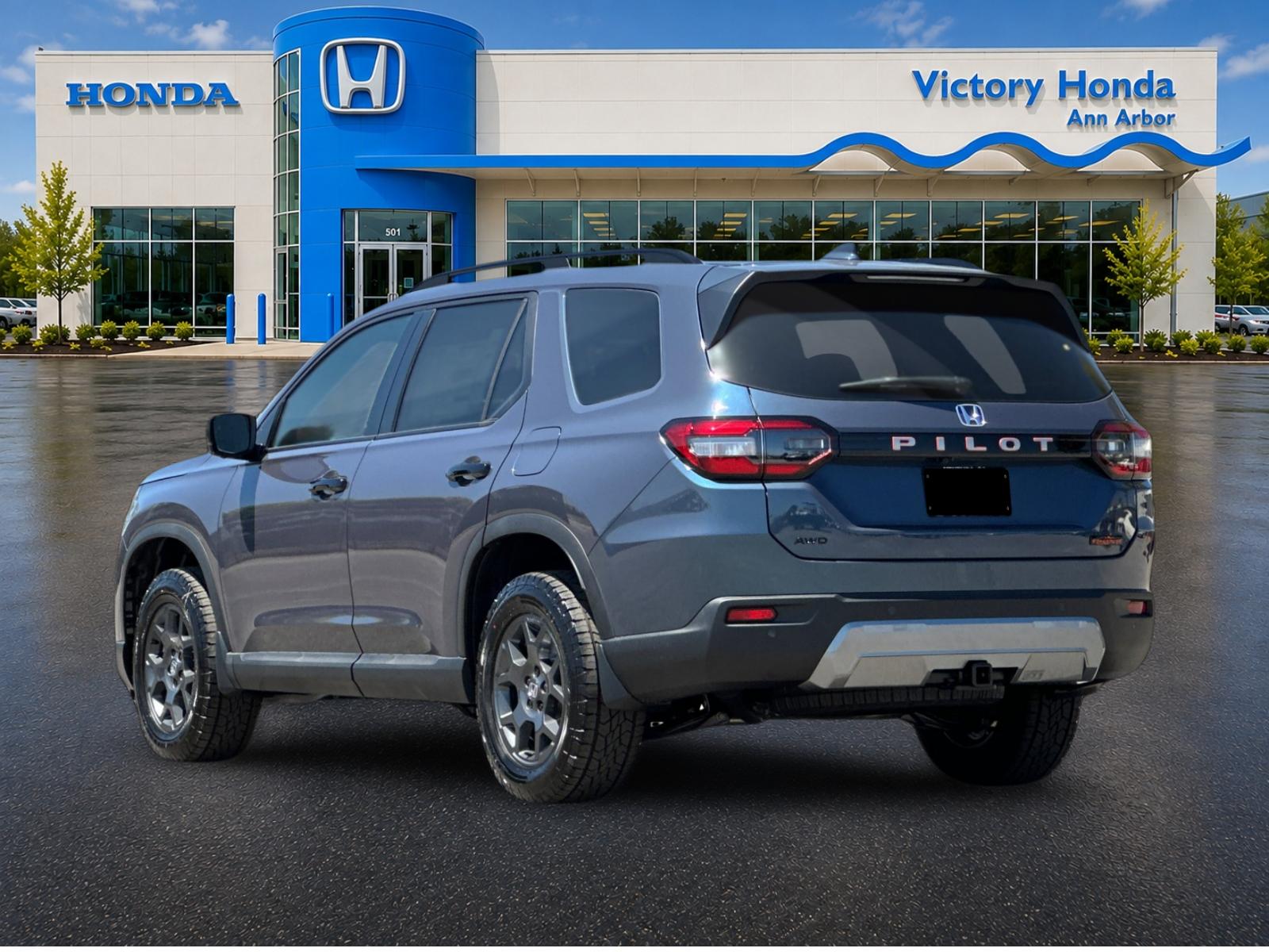 New 2026 Smoke Blue Pearl Honda AWD TrailSport image 7