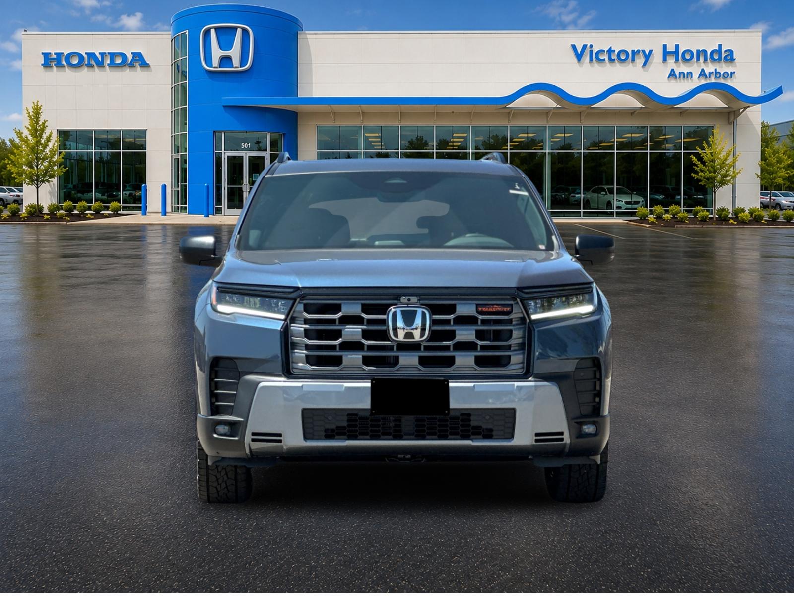 New 2026 Smoke Blue Pearl Honda AWD TrailSport image 2