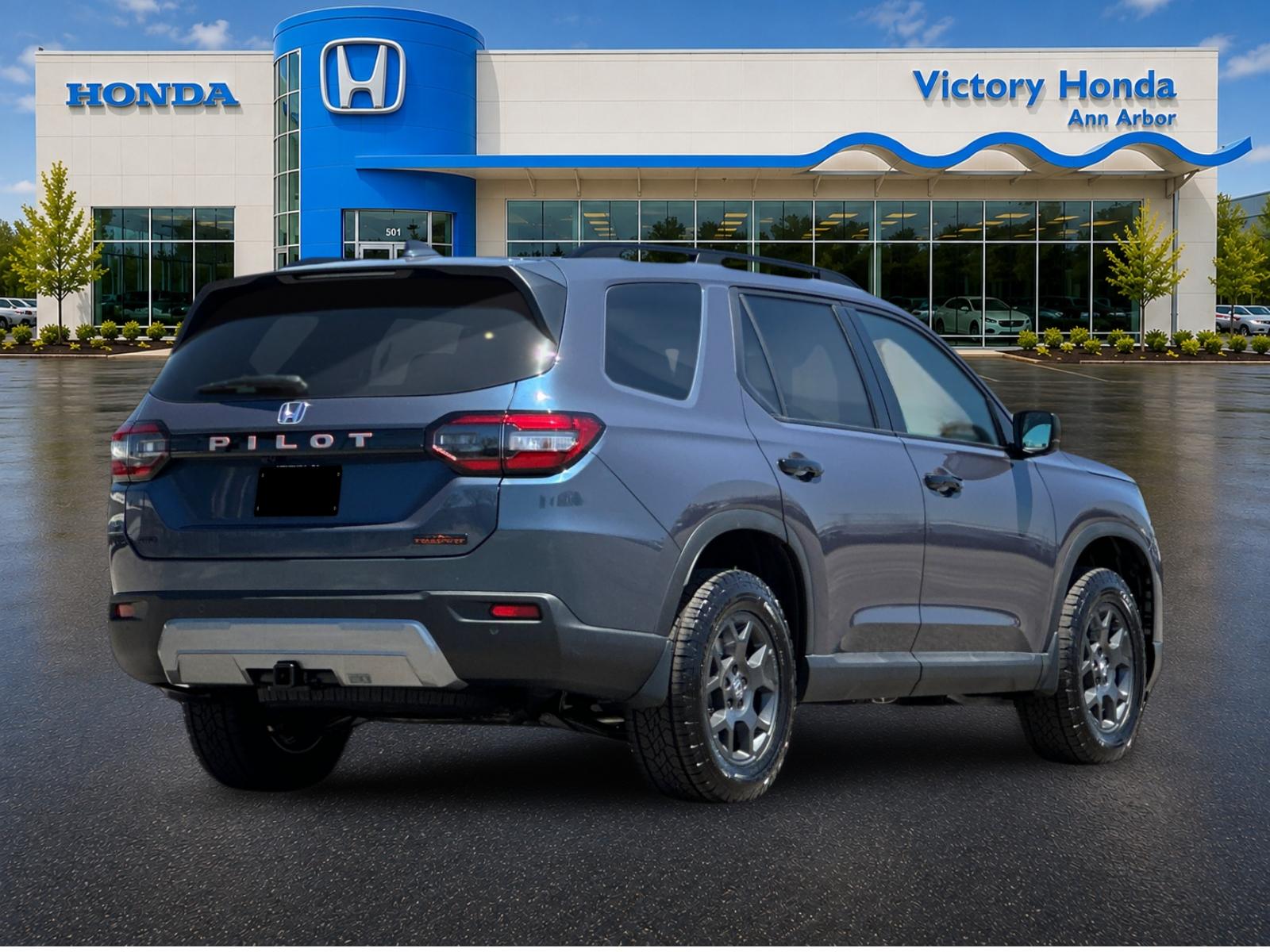 New 2026 Smoke Blue Pearl Honda AWD TrailSport image 5