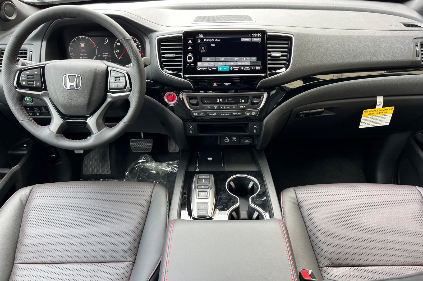 New 2026 Platinum White Pearl Honda Black Edition image 14