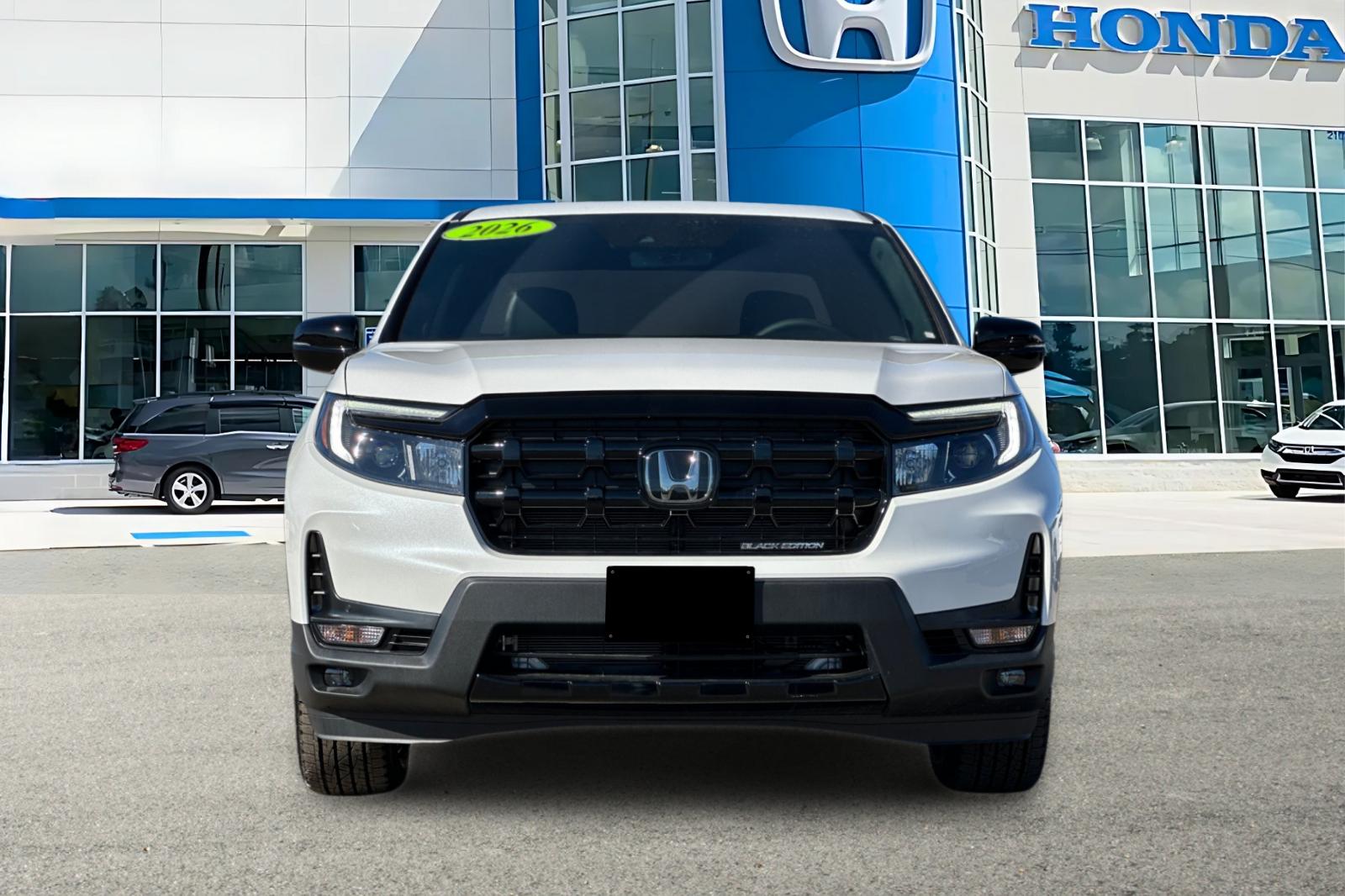 New 2026 Platinum White Pearl Honda Black Edition image 8
