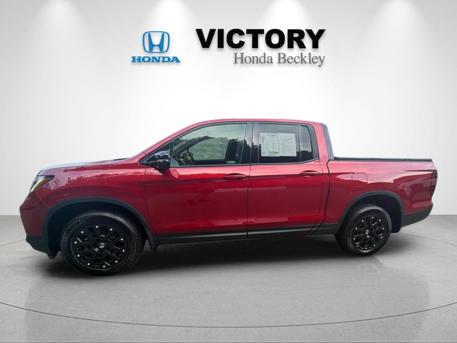 Used 2024 Radiant Red Honda Black Edition image 2