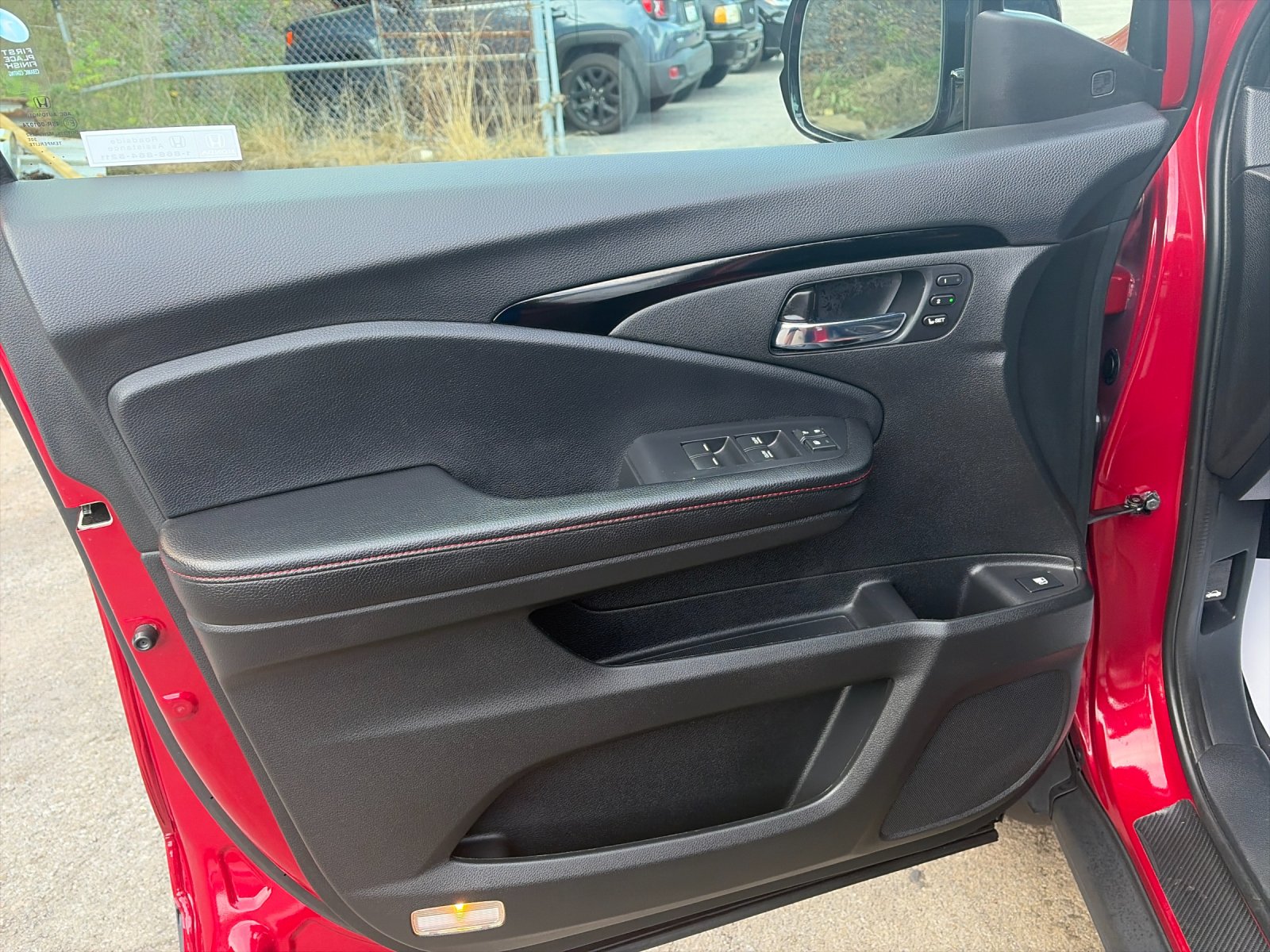 Used 2024 Radiant Red Honda Black Edition image 12
