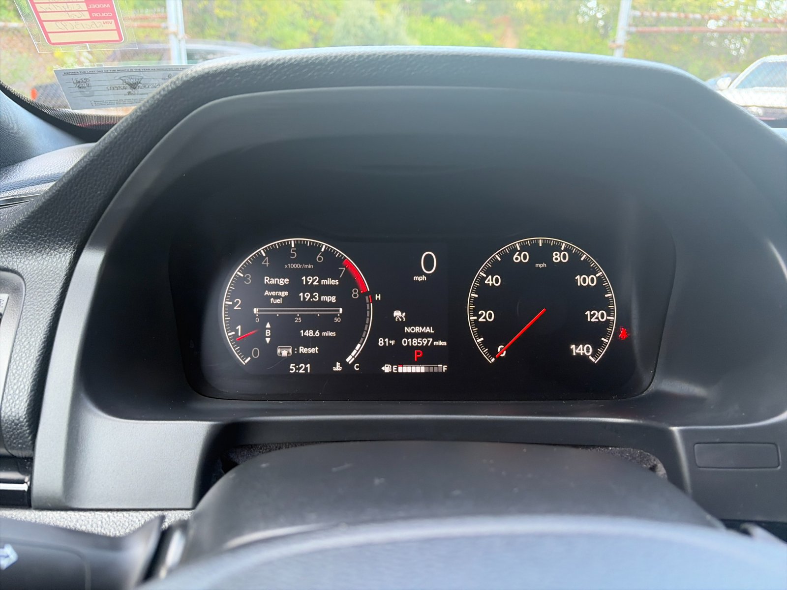 Used 2024 Radiant Red Honda Black Edition image 31