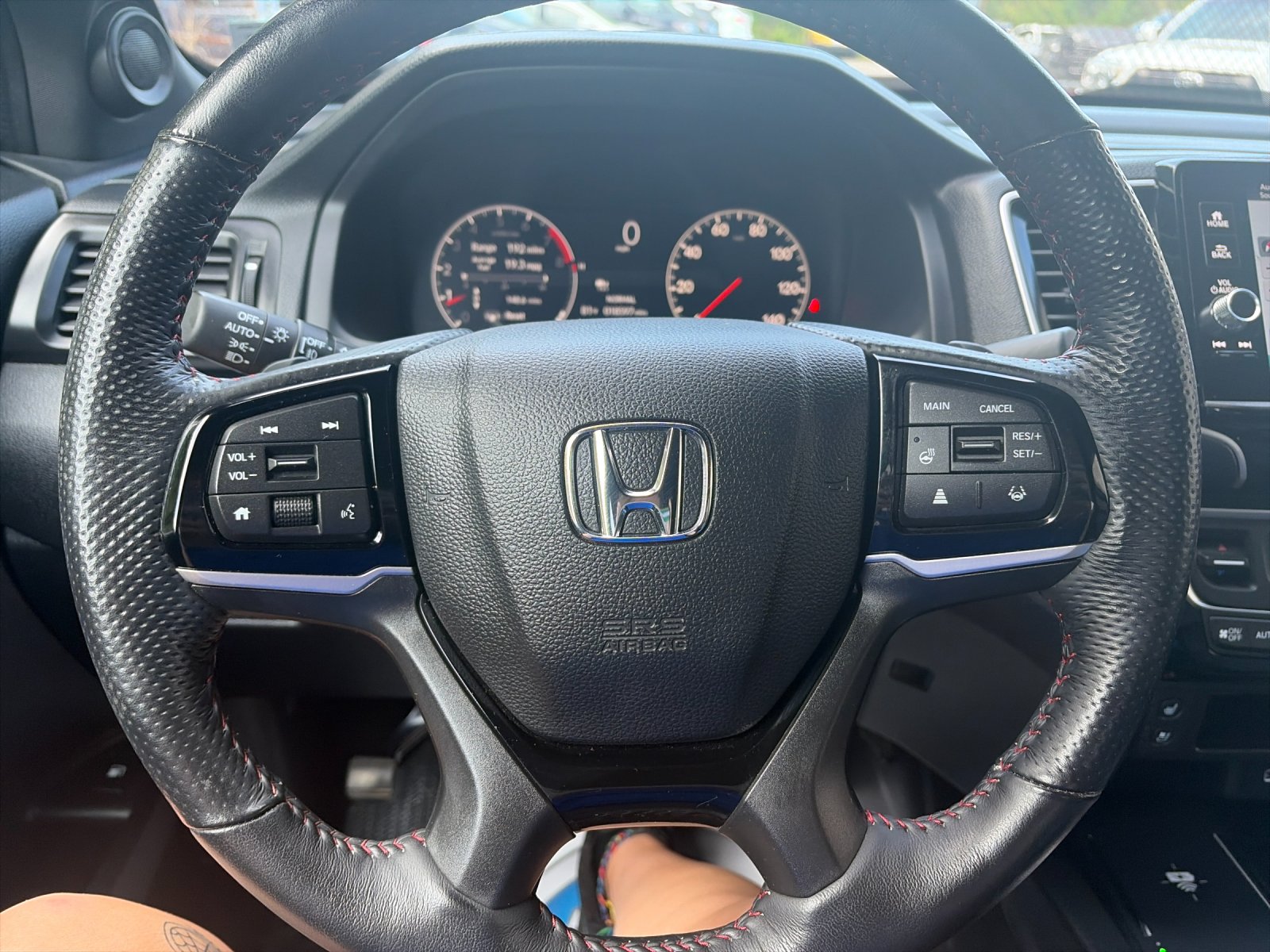 Used 2024 Radiant Red Honda Black Edition image 28