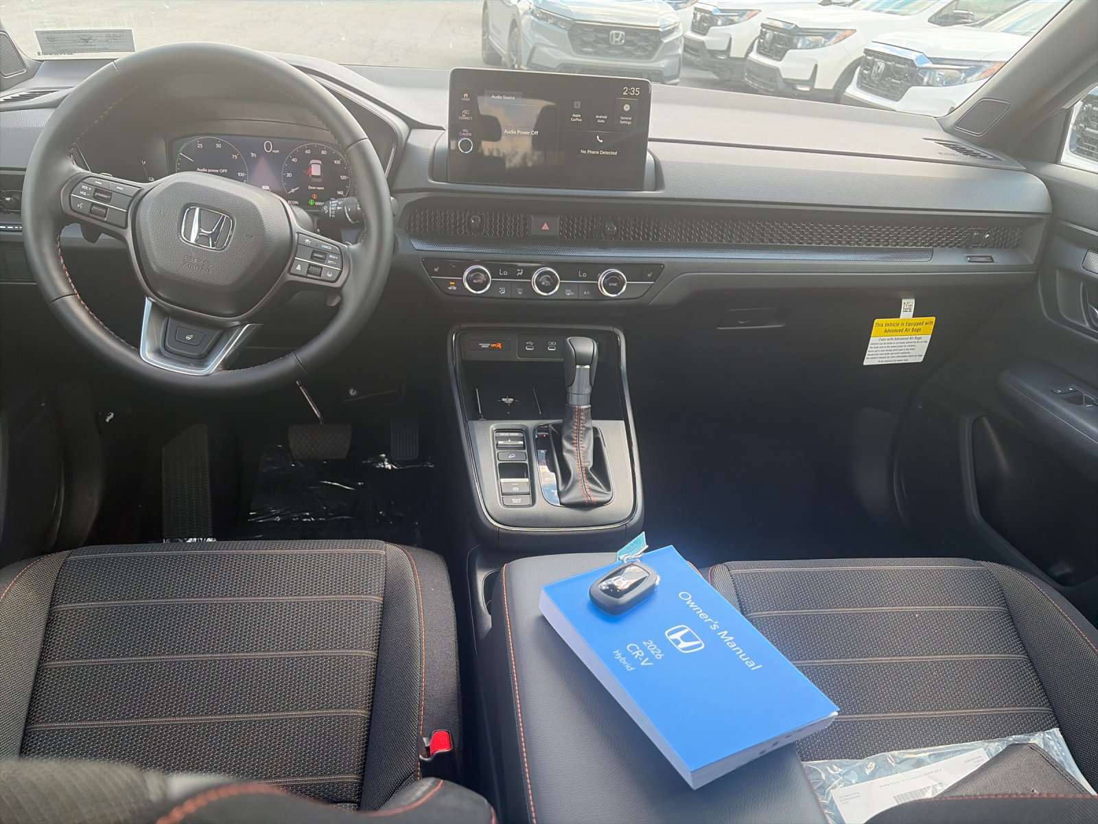 New 2026 Ash Green Metallic Honda AWD TrailSport Hybrid image 16