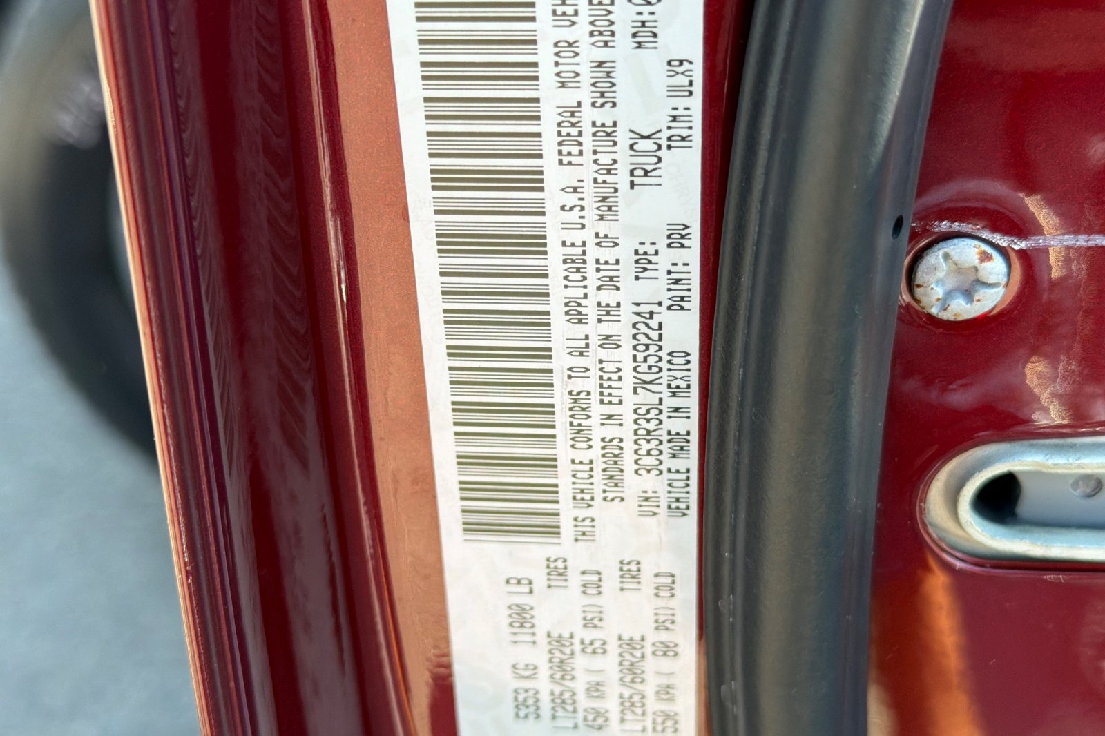 Used 2019 Red Ram Limited image 24