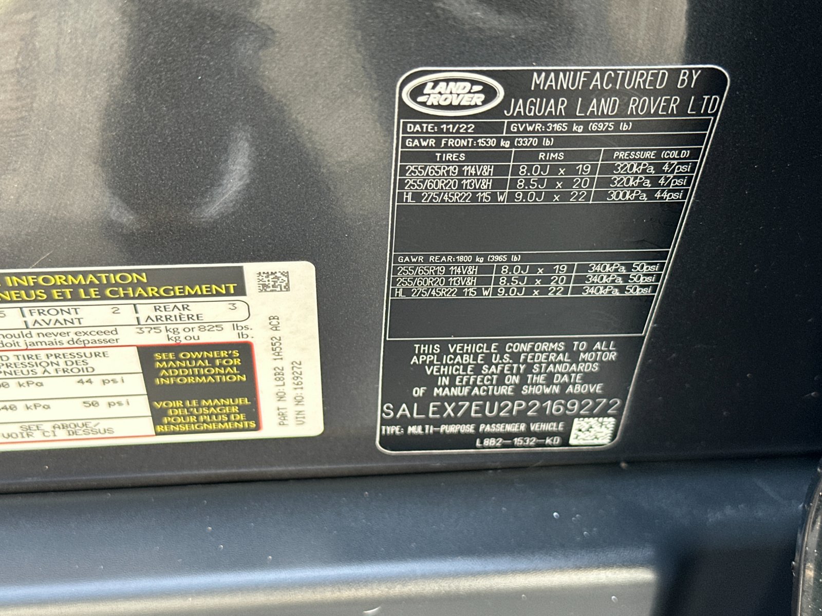 Used 2023 Gray Land Rover X image 27