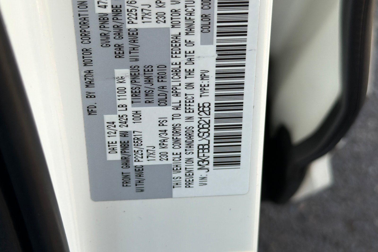 Used 2025 Rhodium White Metallic Mazda 2.5 S Select Package image 28