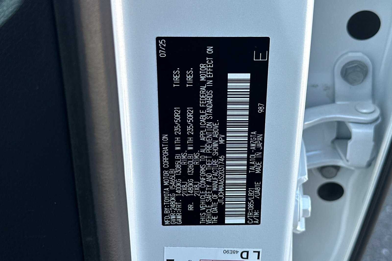 Certified Used 2025 White Lexus 350 Premium Plus image 28