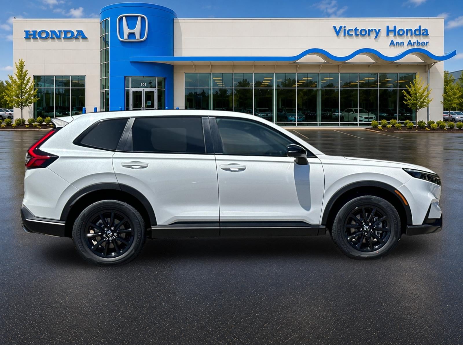 New 2026 Platinum White Pearl Honda AWD Sport Hybrid image 4