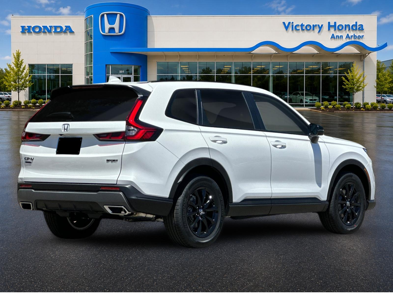 New 2026 Platinum White Pearl Honda AWD Sport Hybrid image 5