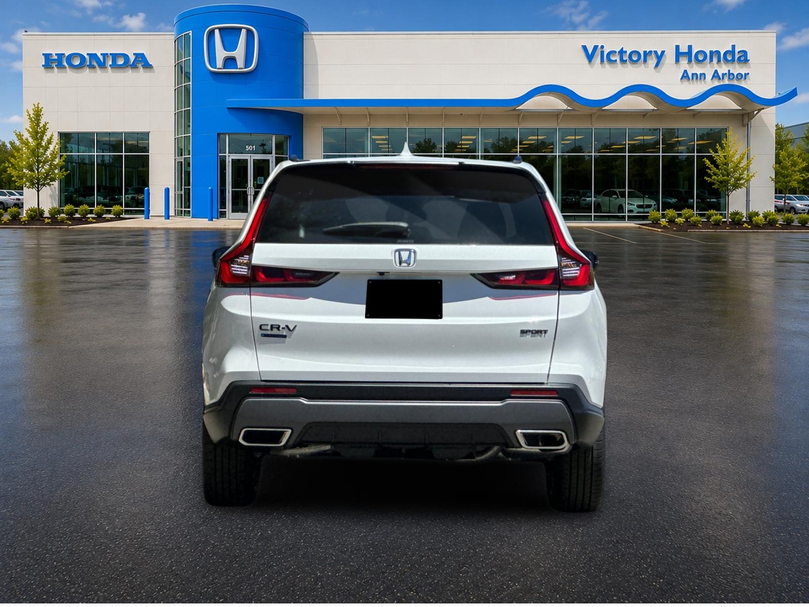 New 2026 Platinum White Pearl Honda AWD Sport Hybrid image 6