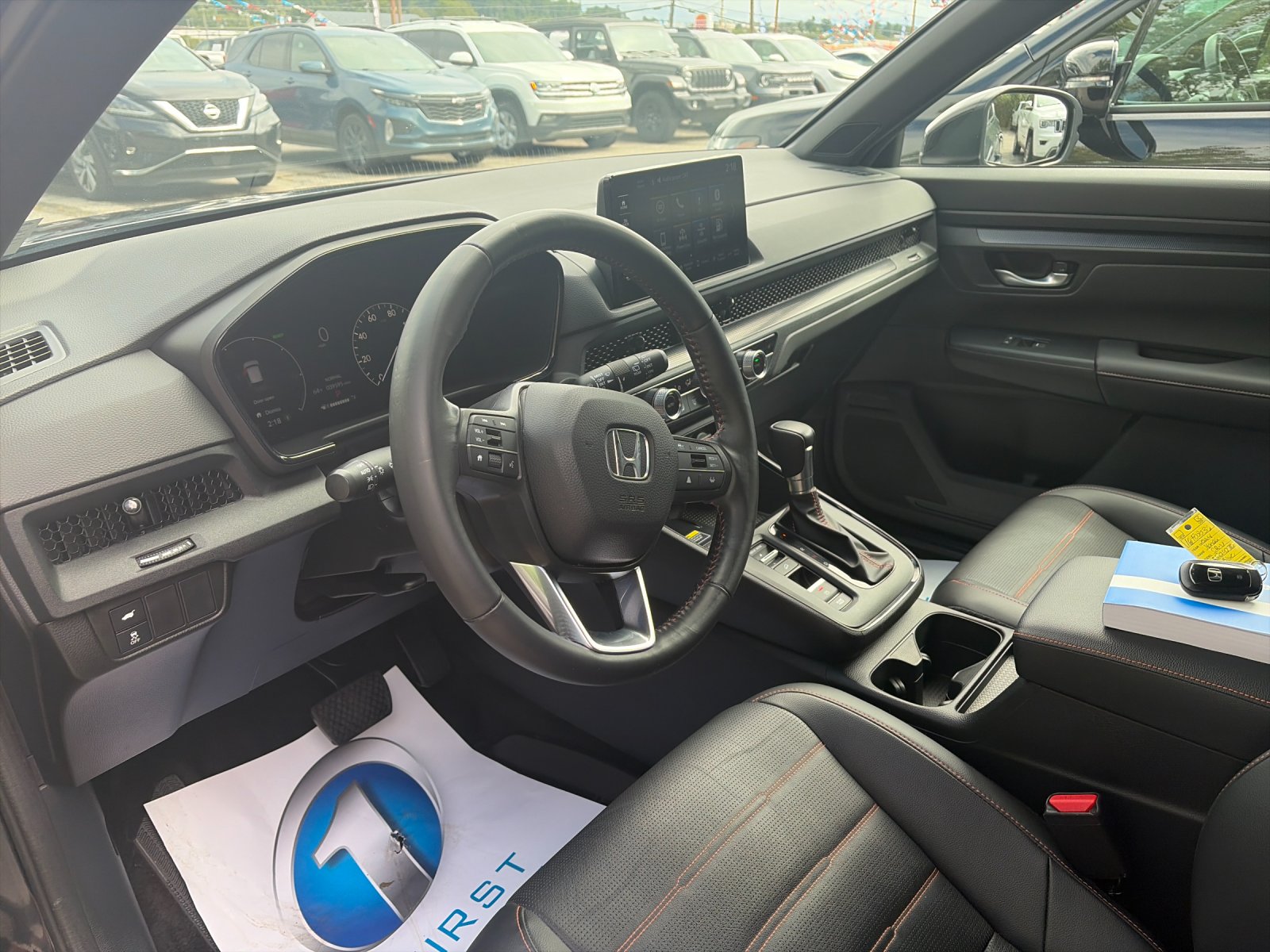 Used 2024 Meteorite Gray Metallic Honda HYBRID AWD SPORT-L image 11