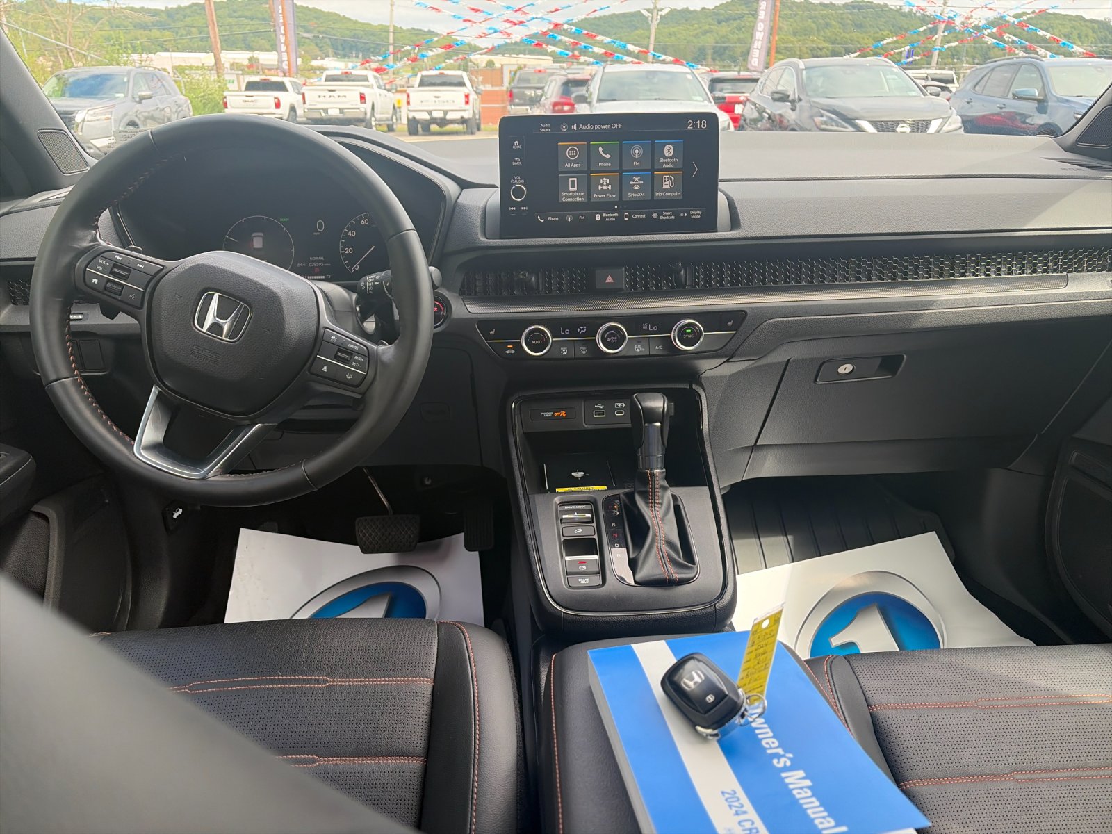 Used 2024 Meteorite Gray Metallic Honda HYBRID AWD SPORT-L image 16