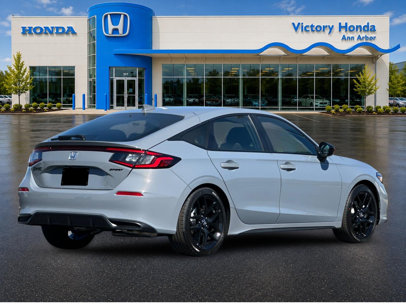 New 2026 Urban Gray Pearl Honda FWD Sport image 5