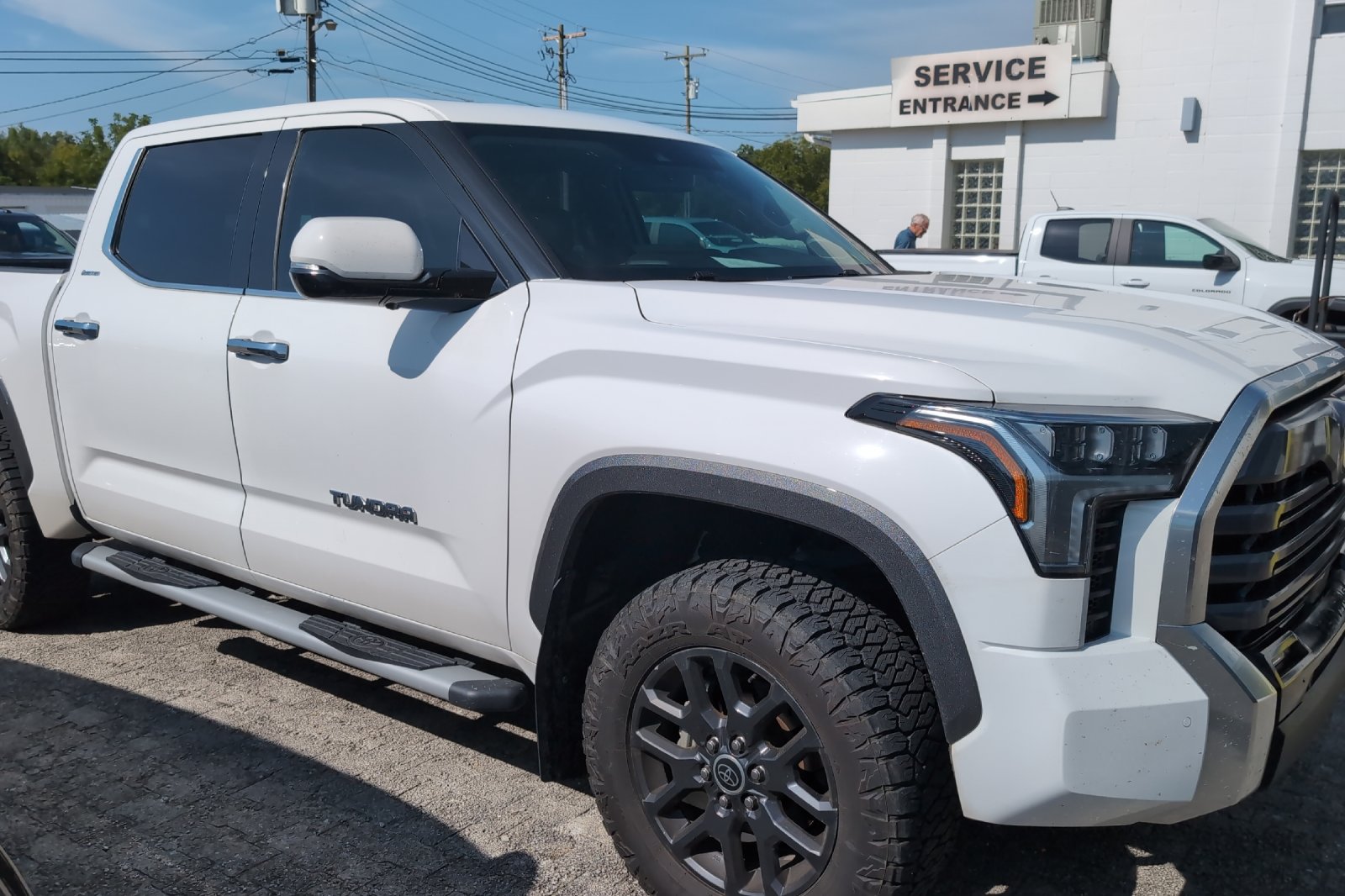 Used 2023 White Toyota Limited image 2