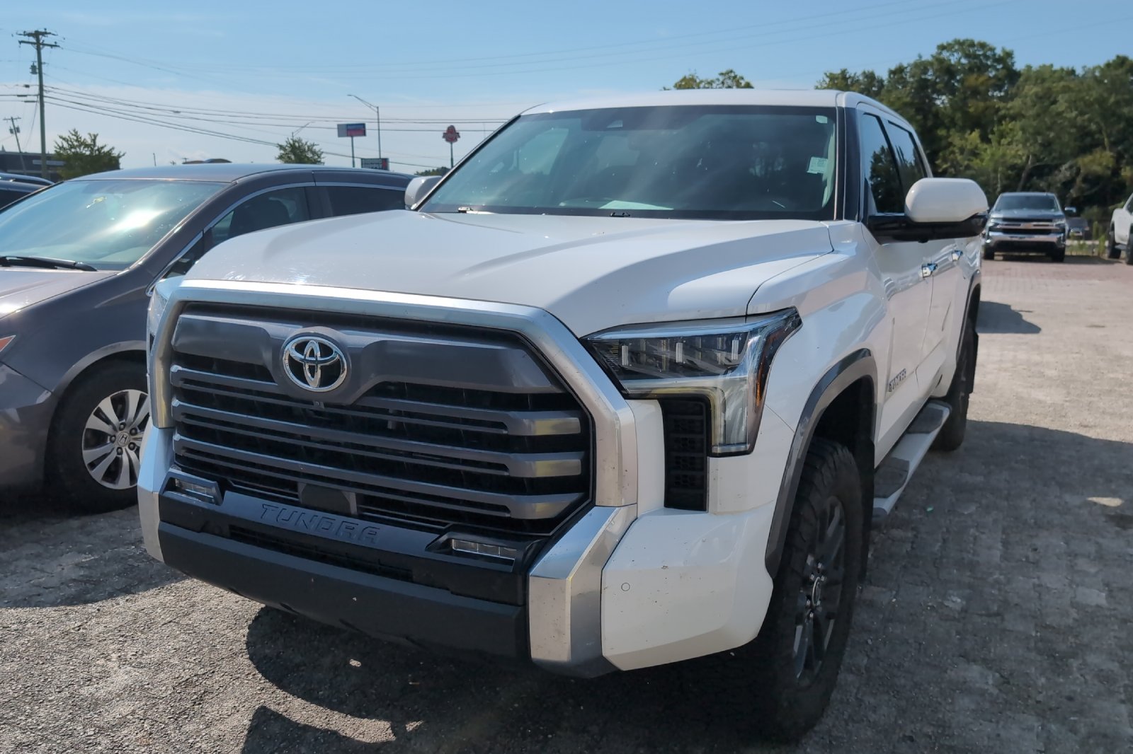 Used 2023 White Toyota Limited image 12