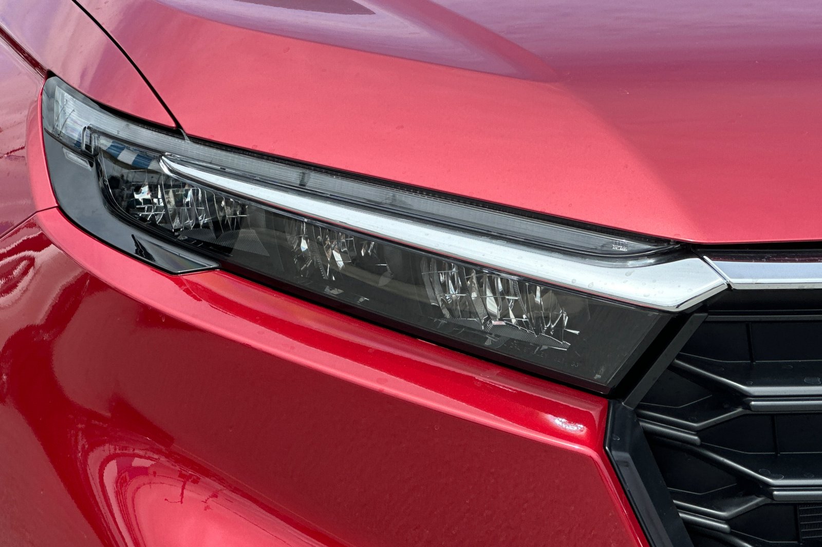 New 2026 Radiant Red Metallic Honda AWD LX image 25