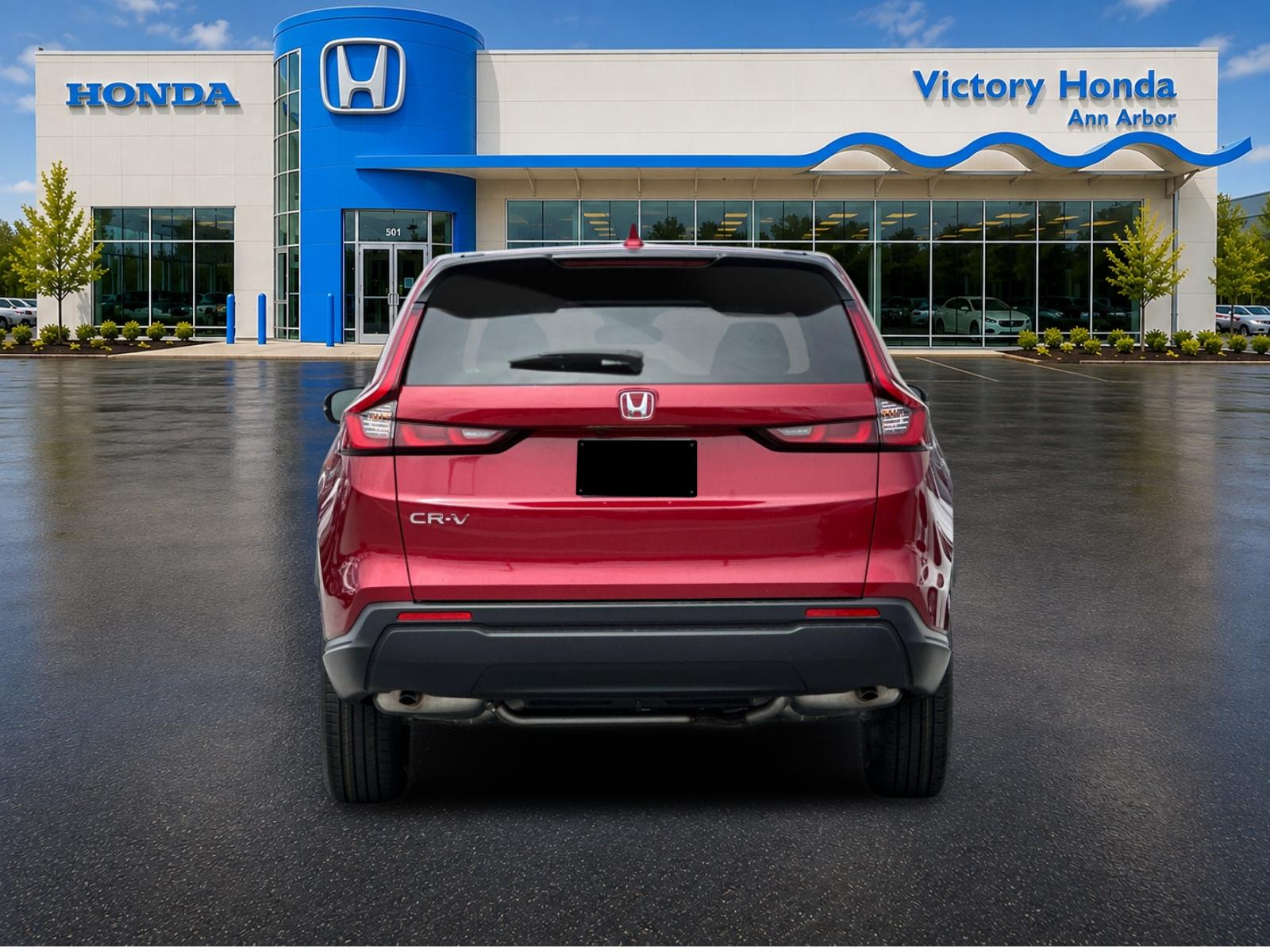 New 2026 Radiant Red Metallic Honda AWD LX image 6