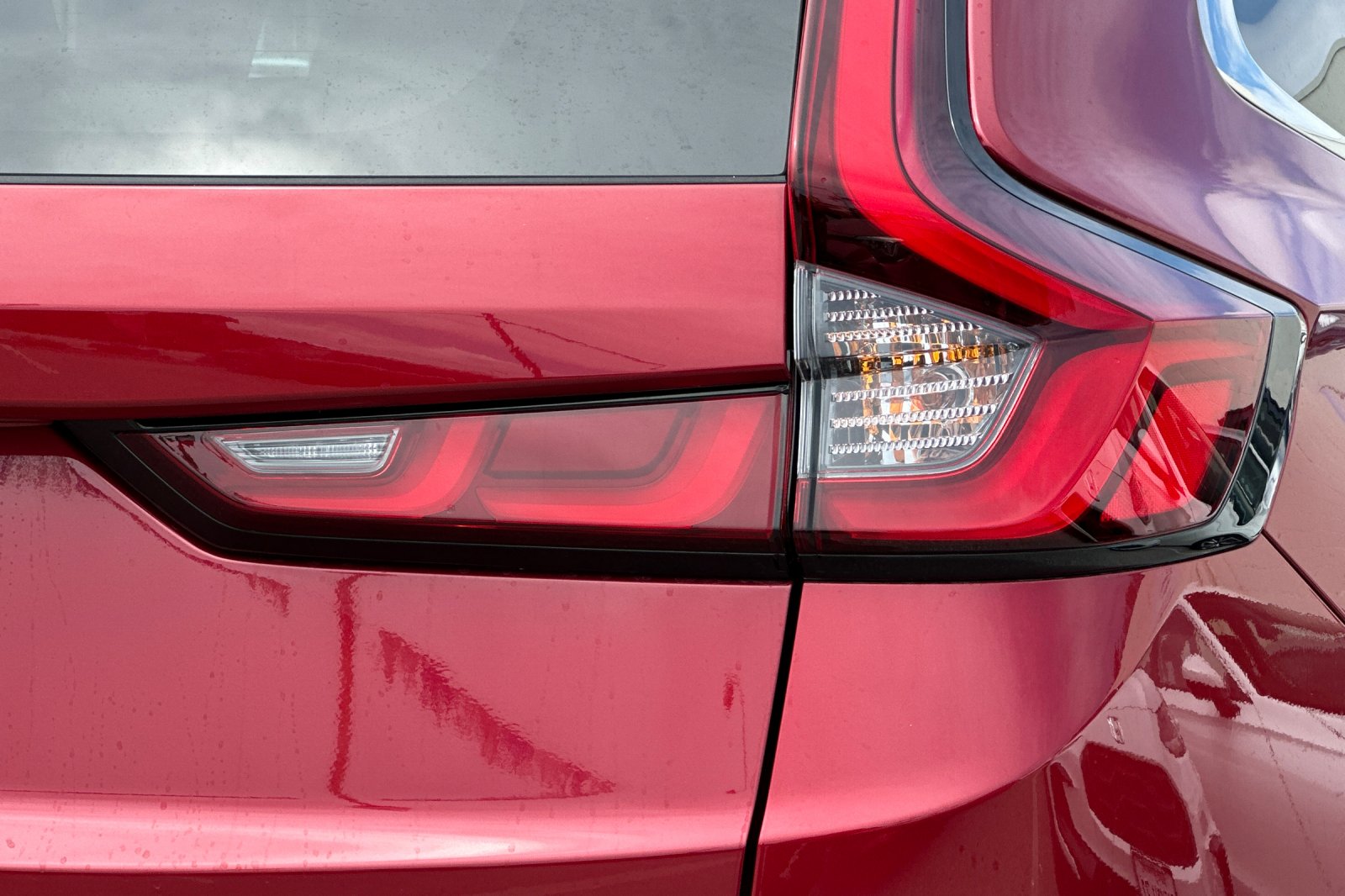 New 2026 Radiant Red Metallic Honda AWD LX image 26