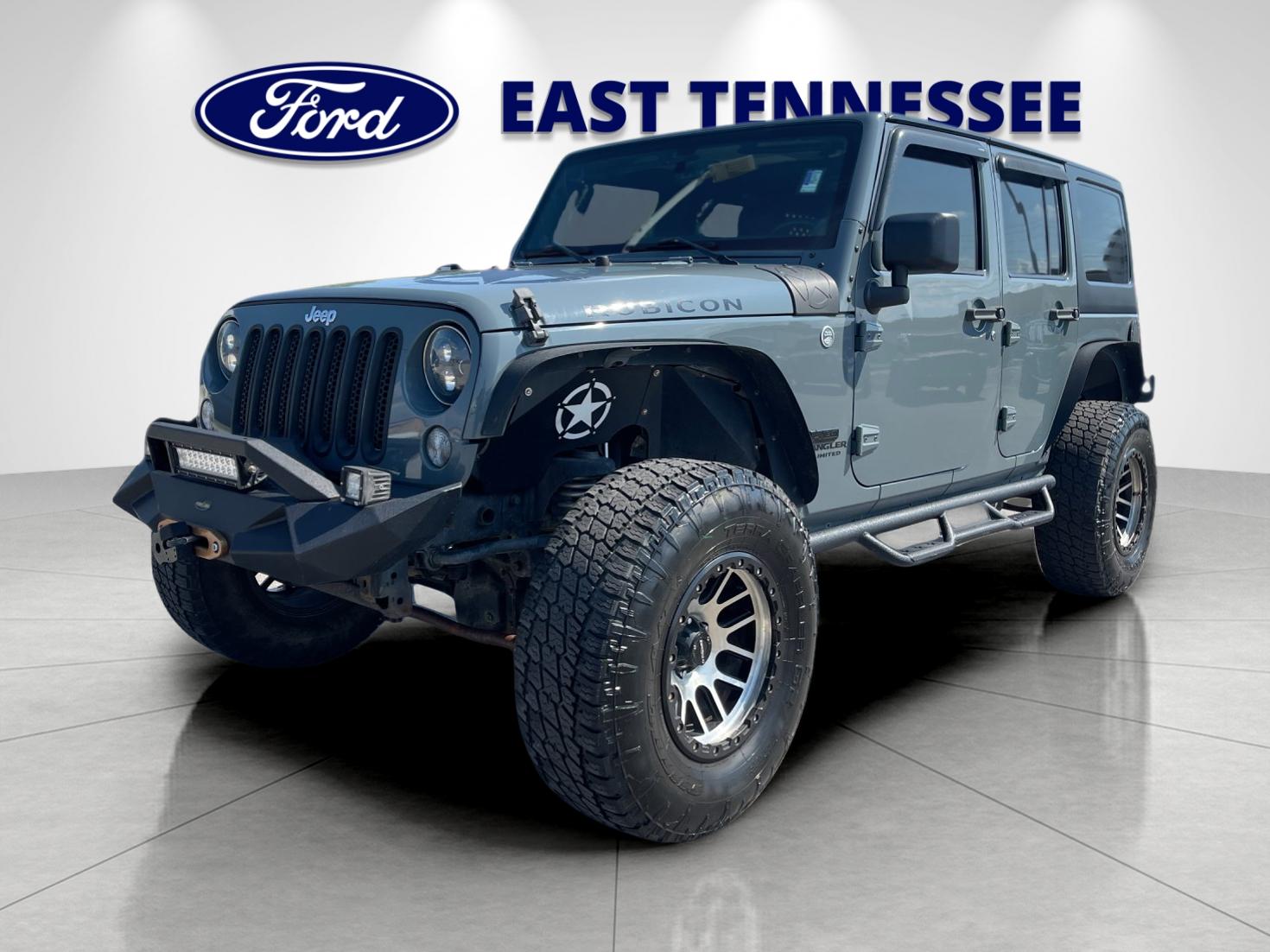 Used 2014 Gray Jeep Unlimited Rubicon image 7