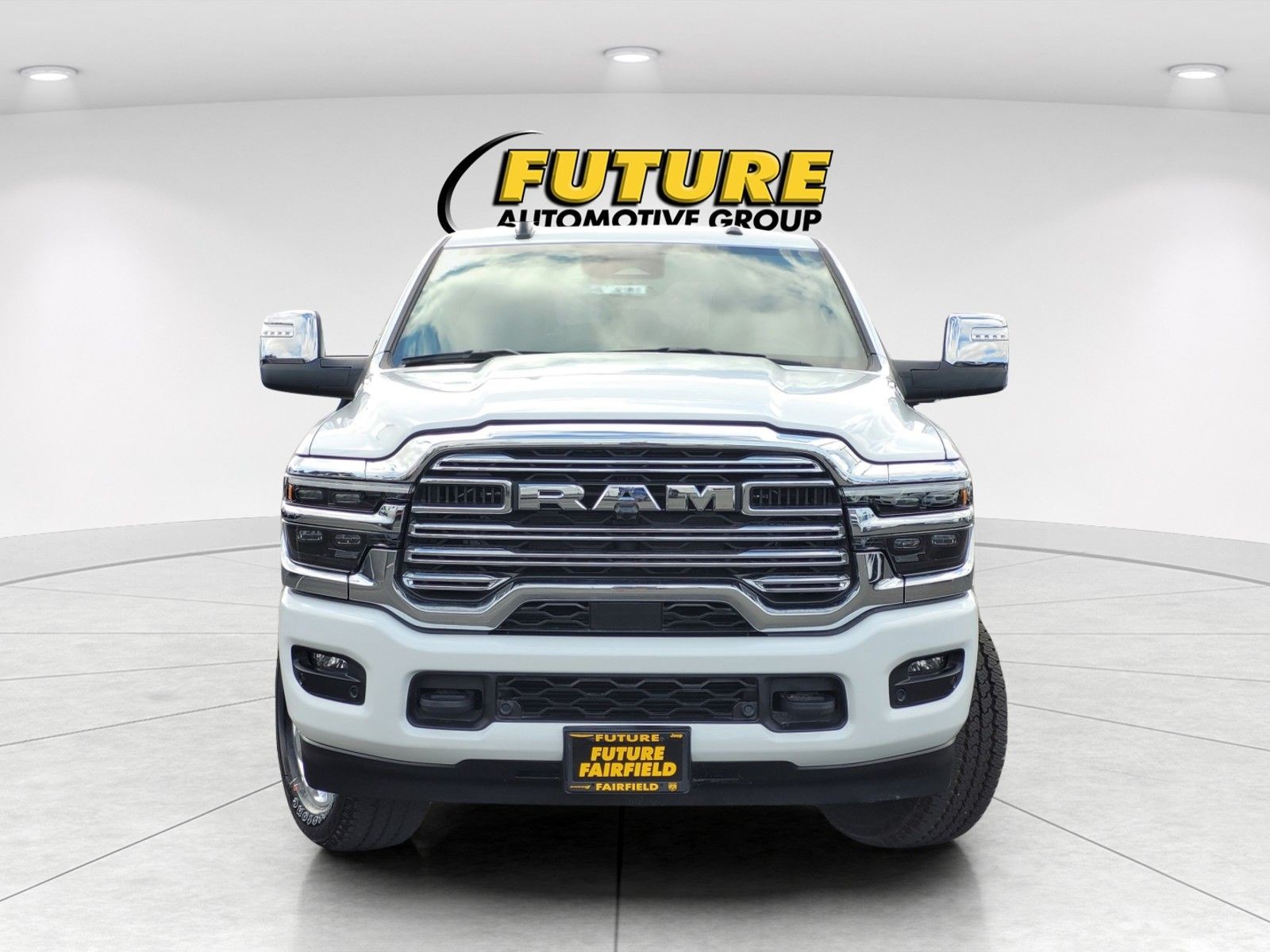 New 2026 Bright White Clear-Coat Exterior Paint RAM Laramie image 3