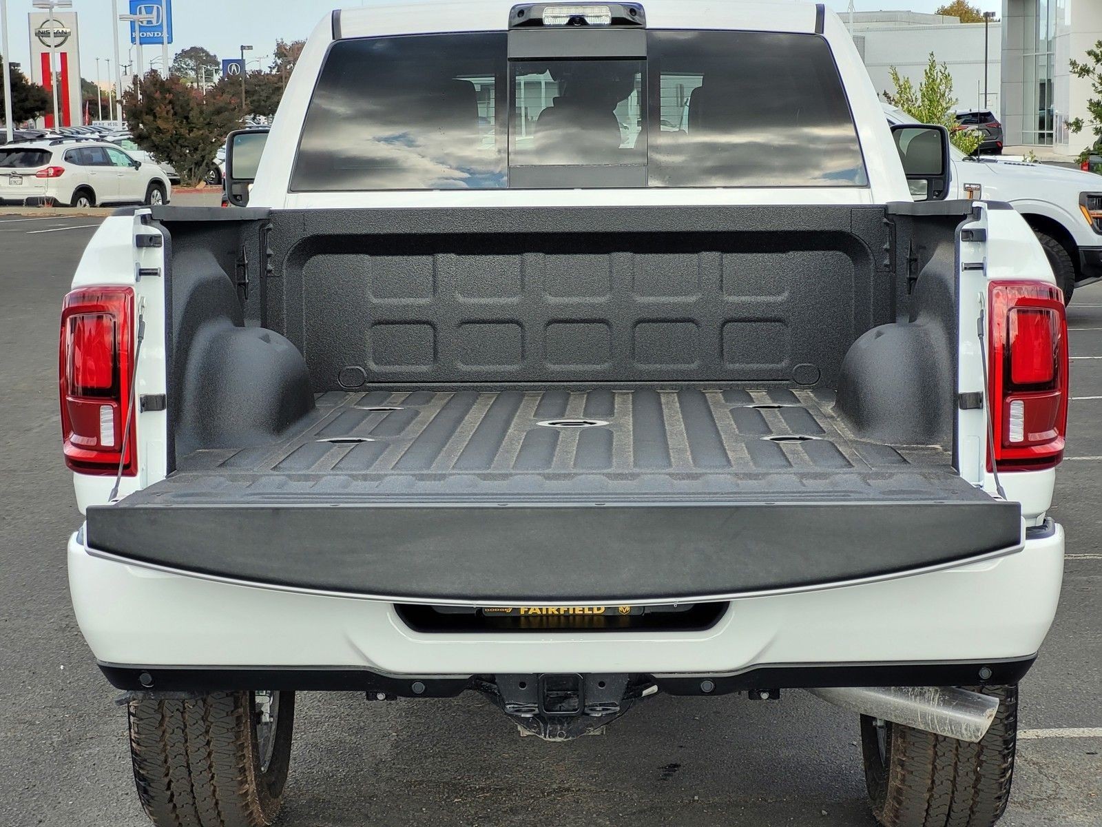 New 2026 Bright White Clear-Coat Exterior Paint RAM Laramie image 51