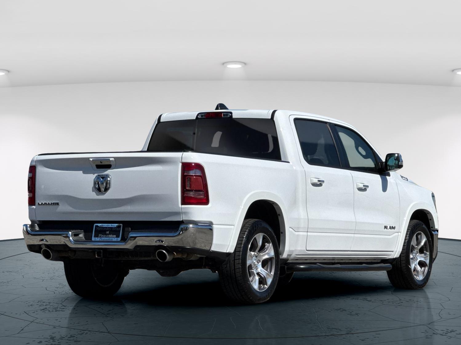 Used 2021 Bright White Clearcoat Ram Laramie 4D Crew Cab image 6